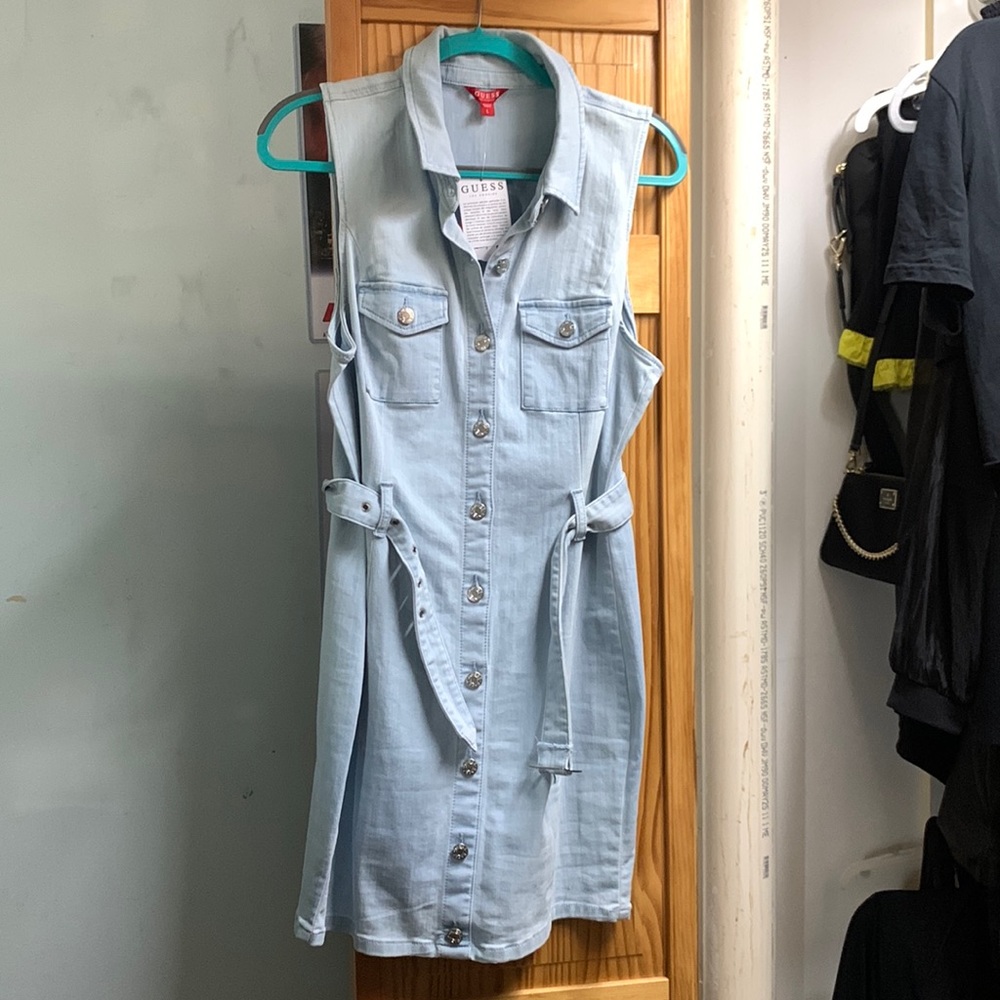 *NWT* Guess Deagan Denim Dress